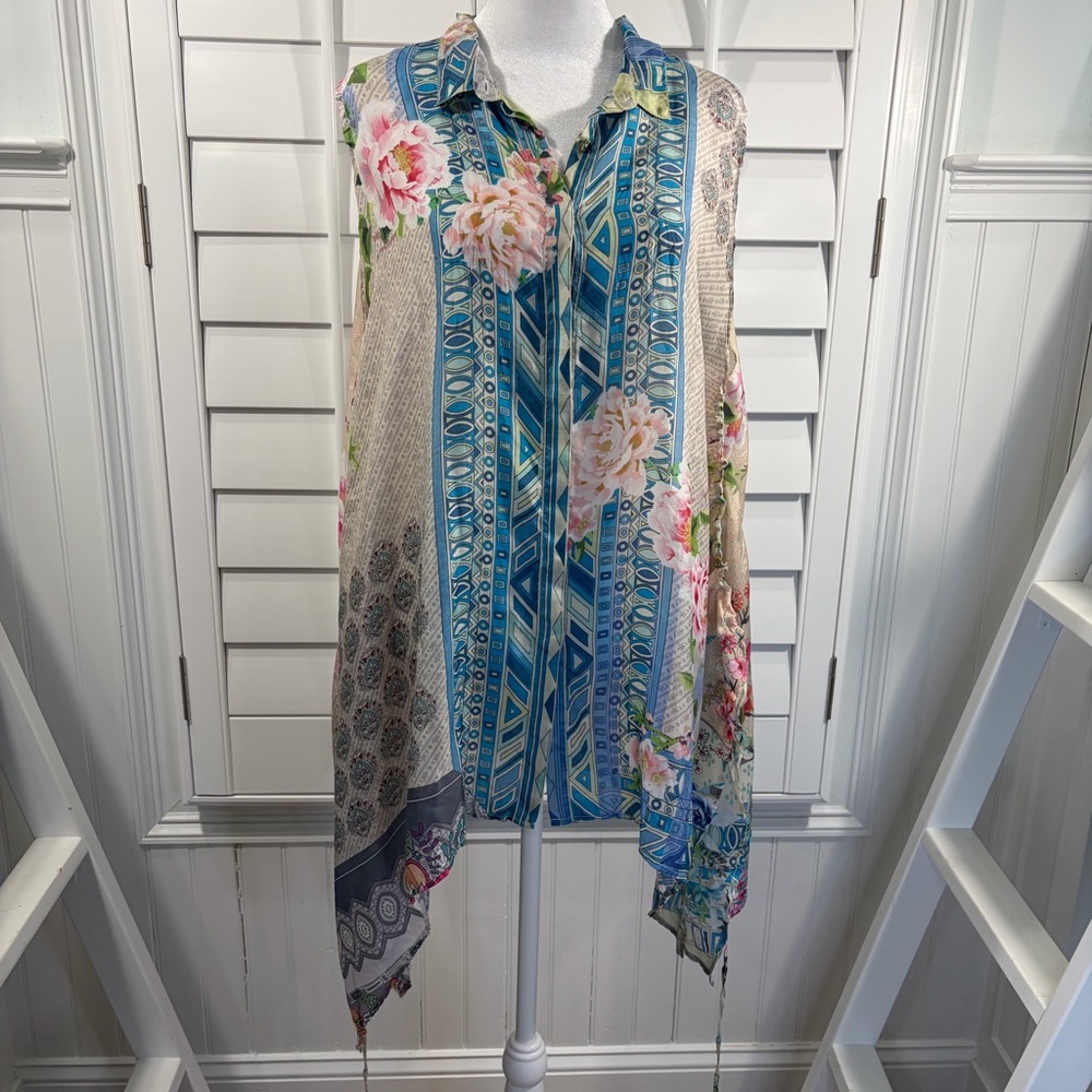 Johnny Was Drawstring Tunic - Picture 11 of 14